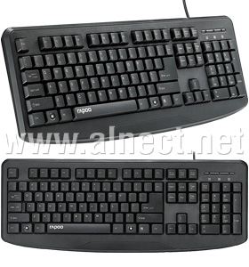 Jual Keyboard Mouse USB Rapoo NK2500 - Keyboard USB/PS2 - Alnect ...